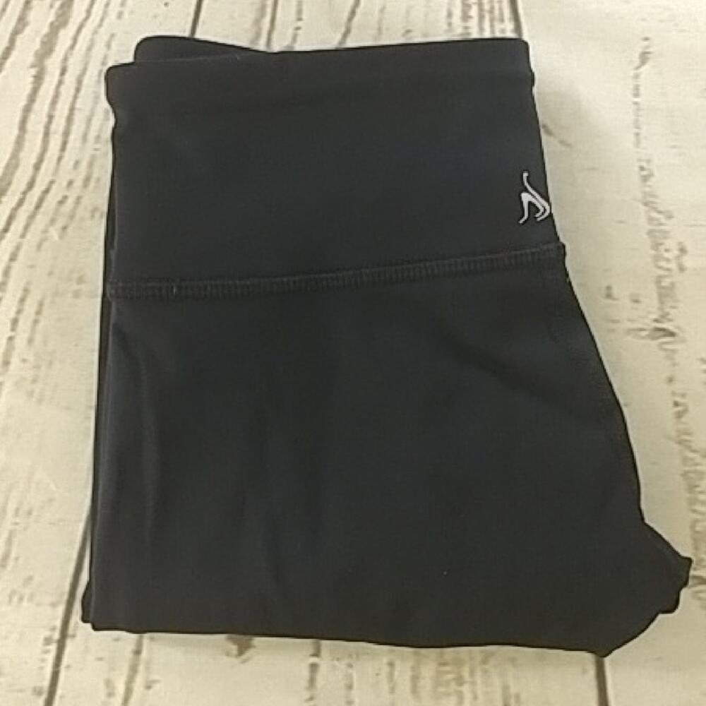 Nancy Rose Performance Plank Fit‎ Leggings Black Size 4
